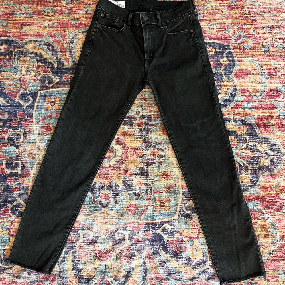 💥4/$20 GAP Brand Black Jeans Sleek Fit Womens or Juniors Size 25.